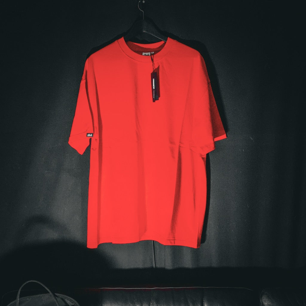 Le plain tee (Heavy) - Rött